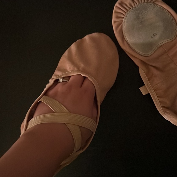 Bloch ballet dancing shoes ladies size 8.5 Dance Performa Stretch Canvas Split - Picture 7 of 13